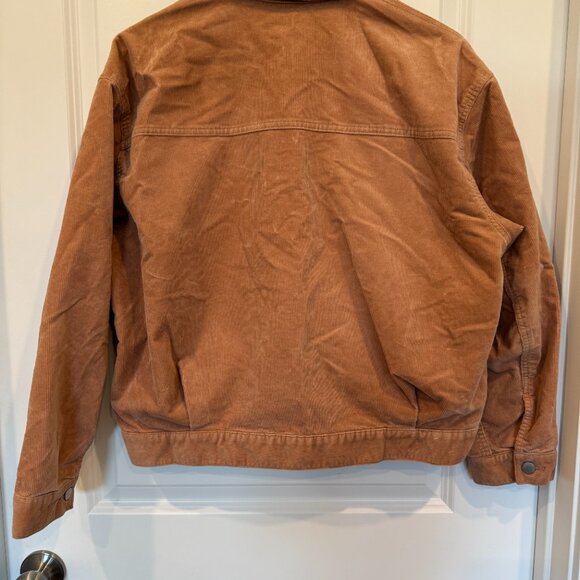Uniqlo Corduroy Chore Jacket Camel Tan Women’s XL - Picture 3 of 6
